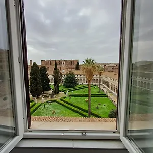 Pensión X2 Con Magnifica Vista Sul Chiostro Di Michelangelo E Le Terme Di Diocleziano Italia
